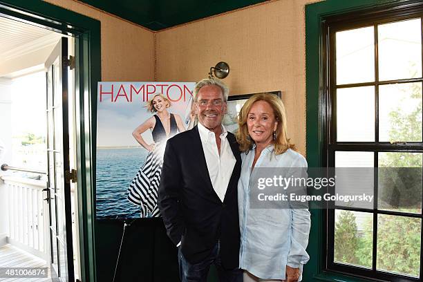 Keith Green, and Ann Ciardullo attend the Hamptons Magazine Celebration With Cover Star Jane Krakowski at Baron's Cove on July 16, 2015 in Sag...