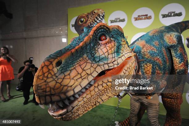 General view of atmosphere at the launch of Dino Tales and Safari Tales at the American Museum of Natural History with Kuato Studios on July 16, 2015...