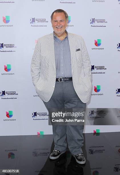Raul de Molina attends Univision's Premios Juventud 2015 at Bank United Center on July 16, 2015 in Miami, Florida.