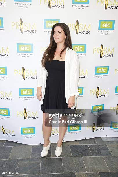Actress Shawna Waldron attends the 19th Annual Prism Awards ceremony at Skirball Cultural Center on July 16, 2015 in Los Angeles, California.