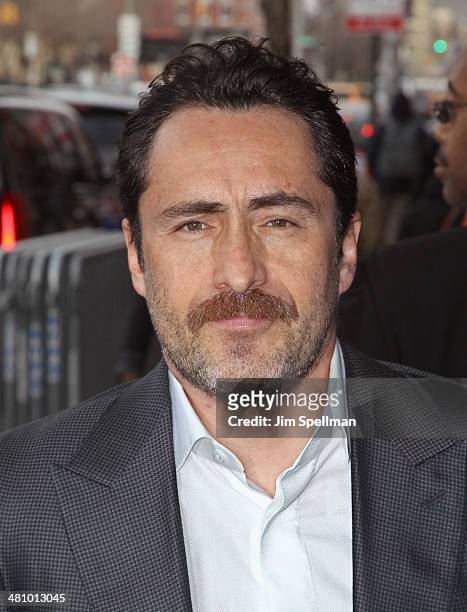 Actor Demian Bichir attends the Fox Searchlight Pictures' "Dom Hemingway" screening hosted by The Cinema Society And Links Of London on March 27,...