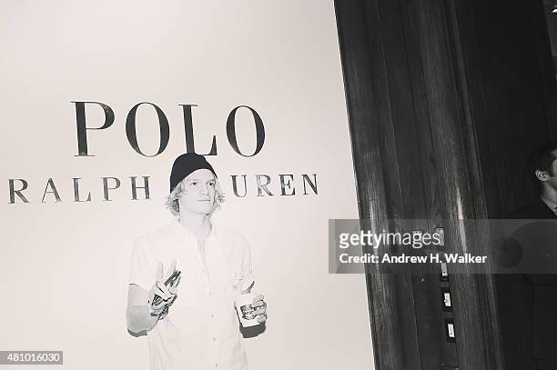 Musician Cody Simpson attends the Polo Ralph Lauren presentation during New York Fashion Week: Men's S/S 2016 on July 16, 2015 in New York City.