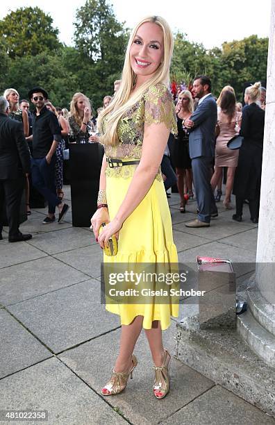 Elna-Margret zu Bentheim during the New Faces Award Fashion 2015 on July 16, 2015 at P1 in Munich, Germany.