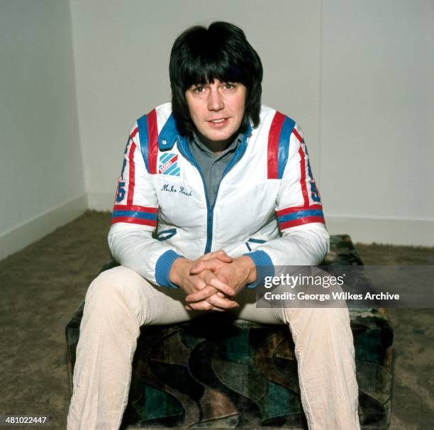 Portrait of English disc jockey, journalist and television personality Mike Read, London, England, 1981.