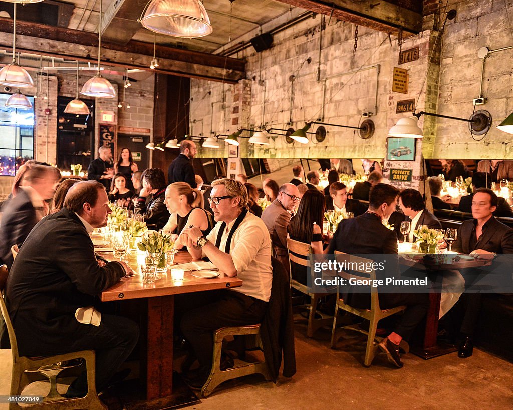 General View of the Vanity Fair And Gucci Private Dinner party held ...