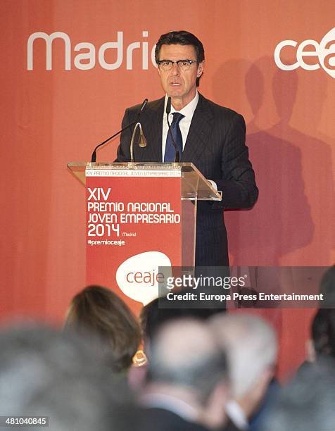 Jose Manuel Soria attends 'XIV Young Businessman National Award' on March 27, 2014 in Madrid, Spain.