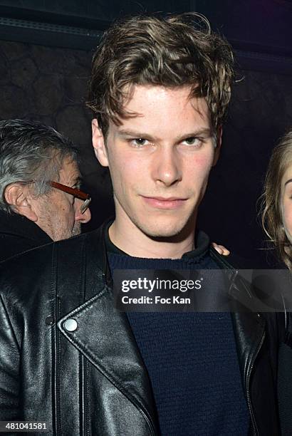 Jean-Baptiste Lafarge attends the 'La Creme De La Creme' After Party at the Show Case Club on March 27, 2014 in Paris, France.