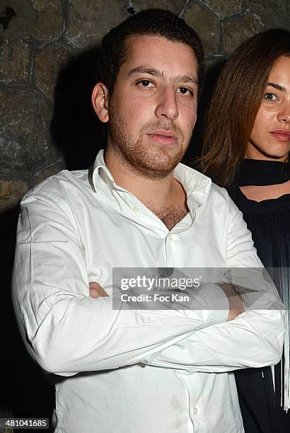 Thomas Blumenthal attends the 'La Creme De La Creme' After Party at the Show Case Club on March 27, 2014 in Paris, France.