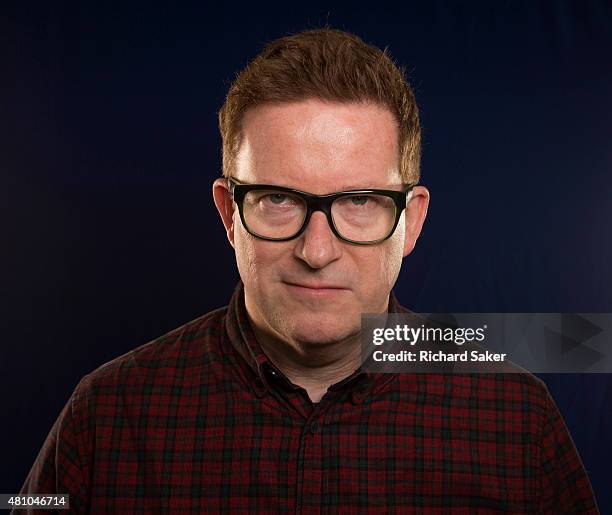 Choreographer Matthew Bourne is photographed for the Observer on March 27, 2015 in London, England.