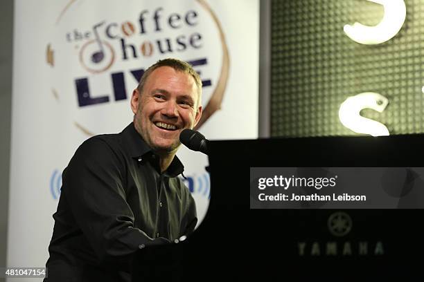 David Gray performs at the Private Concert For SiriusXM at Sonos Studio on July 16, 2015 in Los Angeles, California.