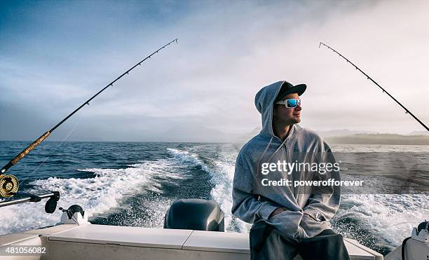 deep sea fishing - trawler stockfoto's en -beelden