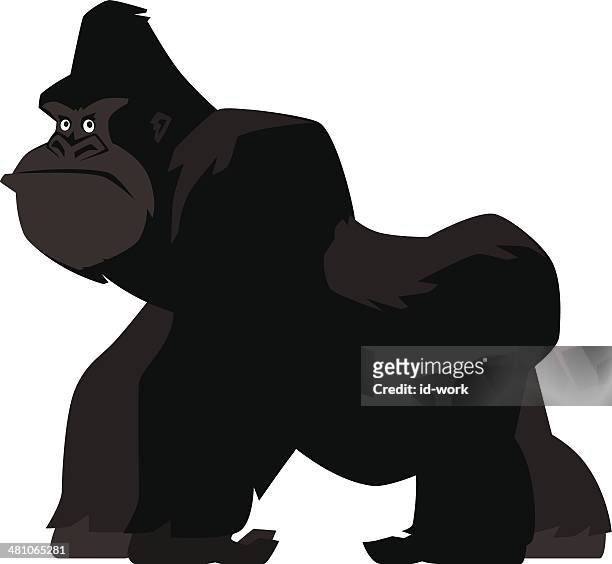 gorilla - gorilla stock illustrations