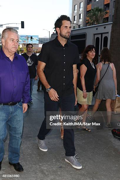 Matt Leinart is seen on July 16, 2015 in Los Angeles, California.