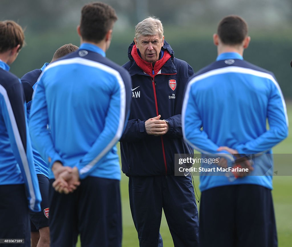 Arsenal Training Session