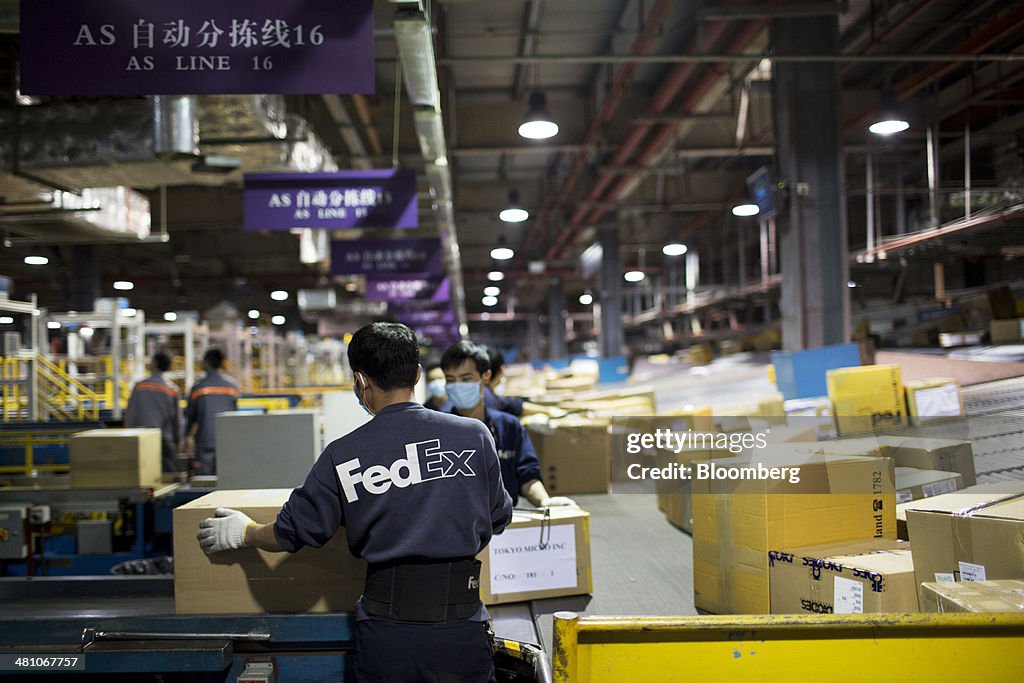 Inside Fedex Corp's Asia Pacific Hub in Guangzhou