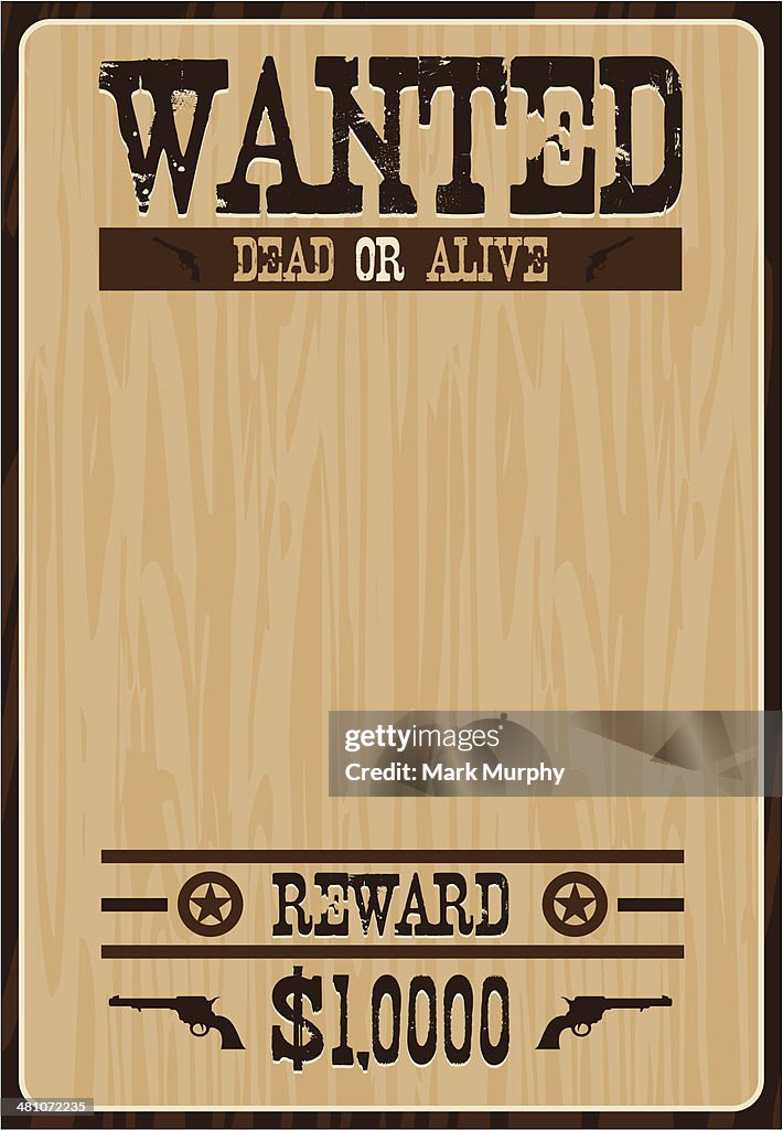 Cowboy Wanted Poster