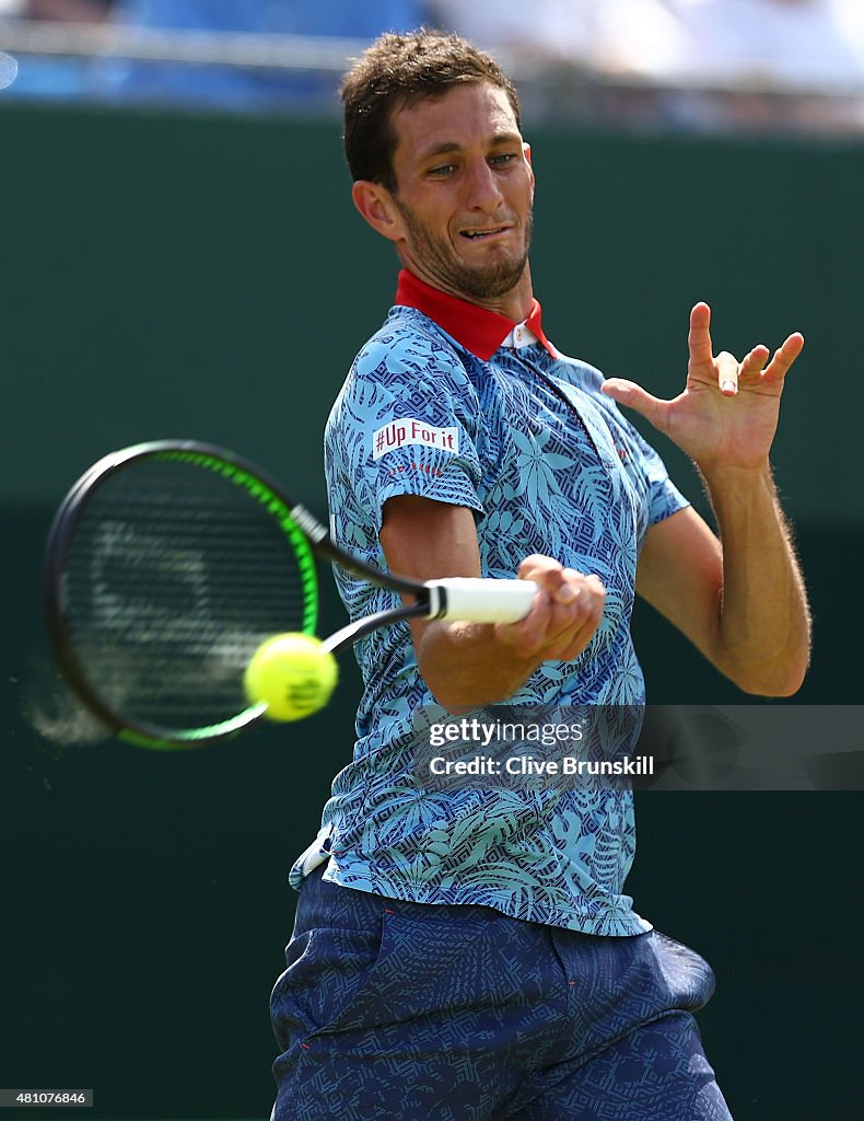 Great Britain v France - Davis Cup: Day One