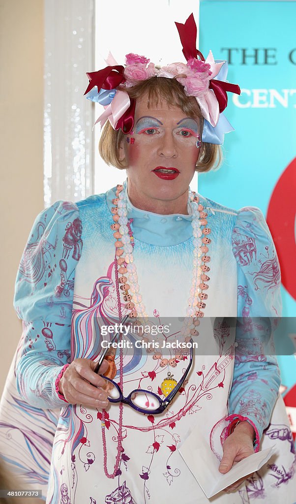 Gray Perry Artist Grayson Perry, dressed as his female alter ego Claire, gives a ...