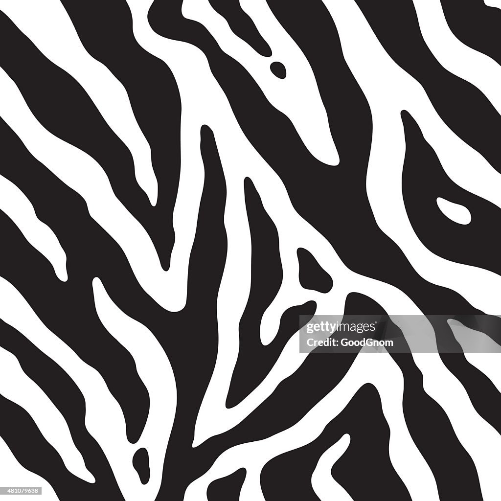 Zebra nahtloses Muster