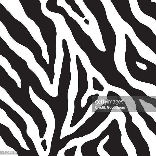 zebra nahtloses muster - zebramuster stock-grafiken, -clipart, -cartoons und -symbole