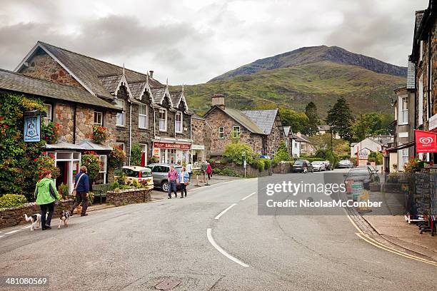 beddgelert wales uk - snowdonia wales stock pictures, royalty-free photos & images