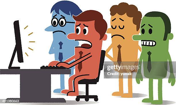 Scary Computer Cartoon Photos and Premium High Res Pictures - Getty Images