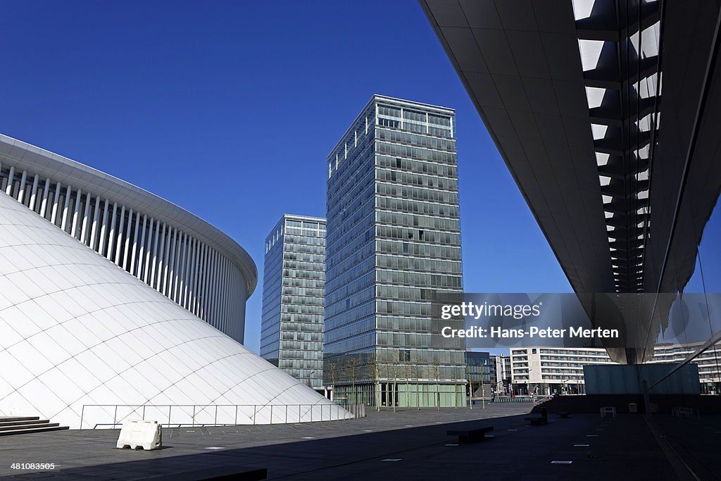 Luxembourg-City, Philharmonie, Kirchberg