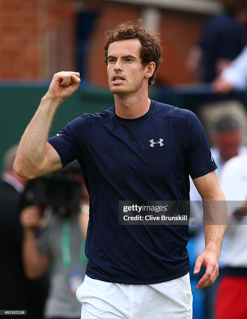 Great Britain v France - Davis Cup: Day One