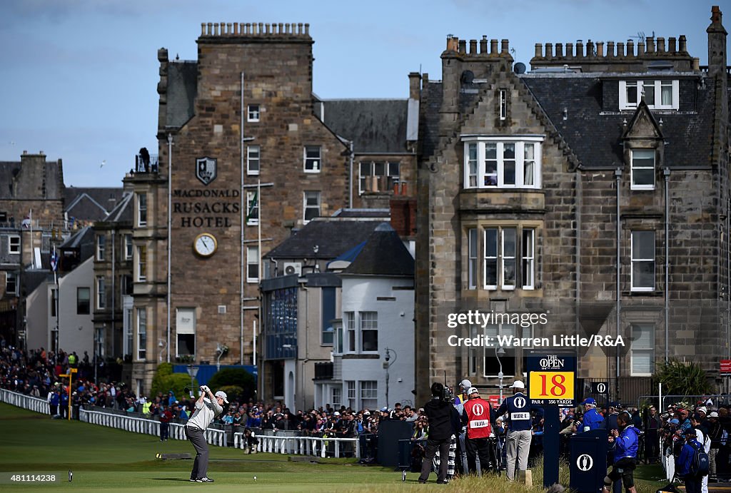 144th Open Championship - Day Two