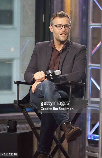 Film producer Ricky Camilleri attends the AOL BUILD Speaker Series: "Samba" at AOL Studios In New York on July 17, 2015 in New York City.