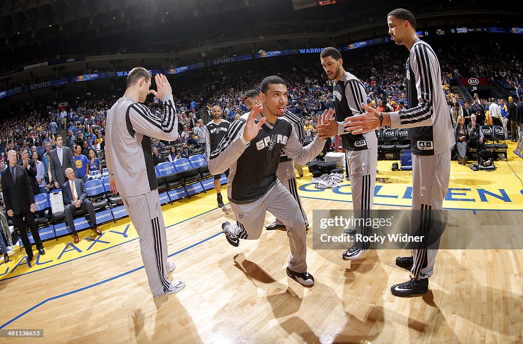 San Antonio Spurs v Golden State Warriors