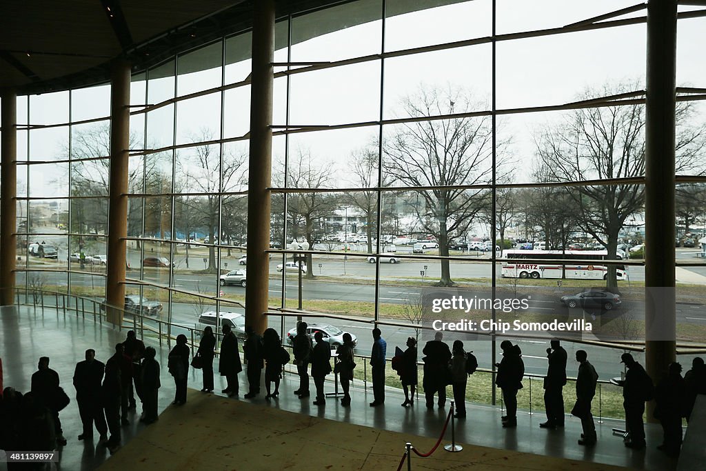 Employment Seekers Attend Job Fair In Washington DC