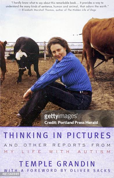 Book cover of Thinking in Pictures by Temple Grandin; for autism project.