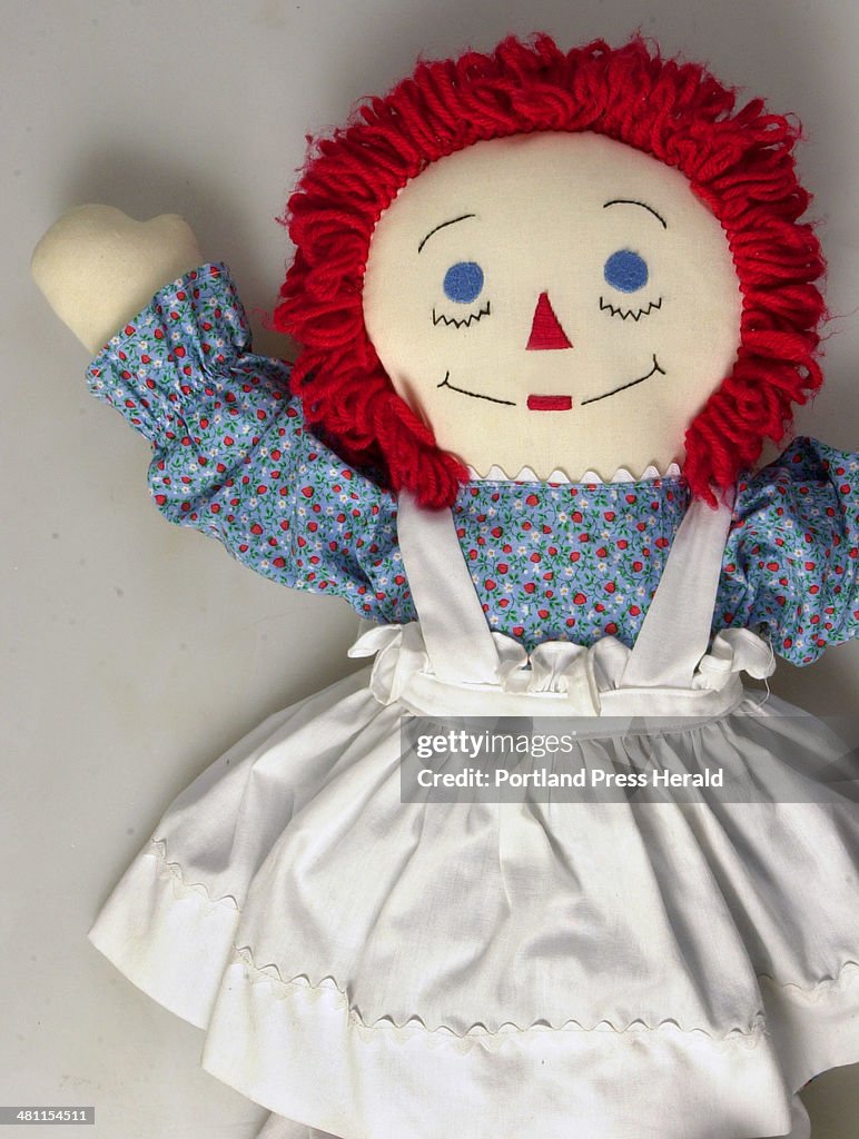 Staff photo 3/22/02; .Raggedy Ann doll for illustration