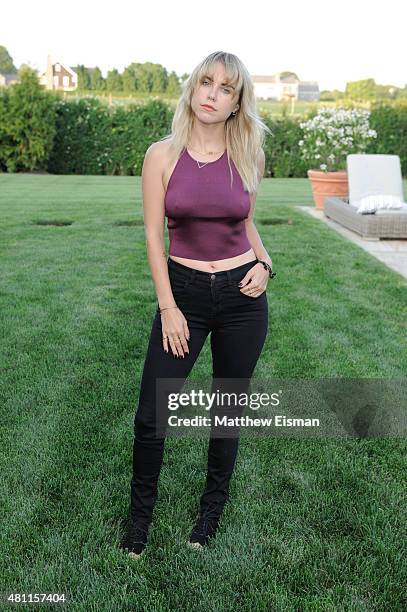 Courtney Trob attends the REVOLVE Hamptons House Party sponsored by DeLeon Tequila on July 17, 2015 in Sagaponack, NY.