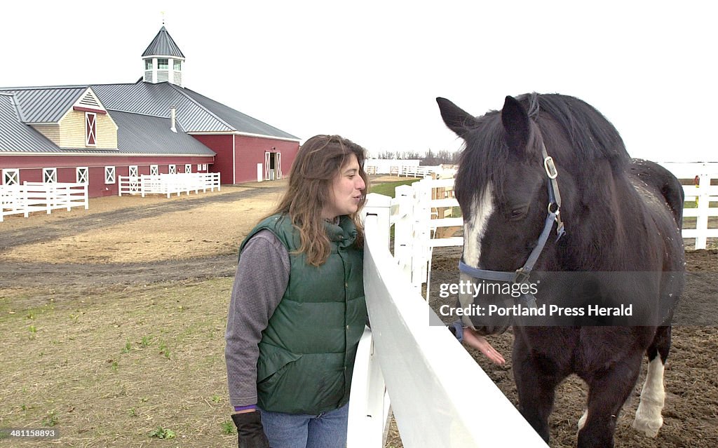 Marika Clark O'Brien is the new stable manager of the new equestrian center in Gray.