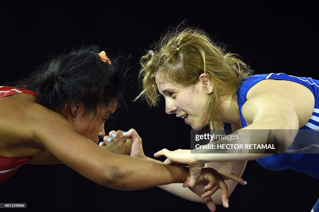 PANAM2015-CANADA-WRESTLING-WOMEN