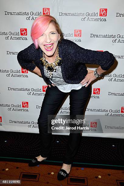 Lisa Lampanelli attends the Dramatists Guild of America's 'Writing the Changing World' National Conference 2015 on July 17, 2015 in La Jolla,...