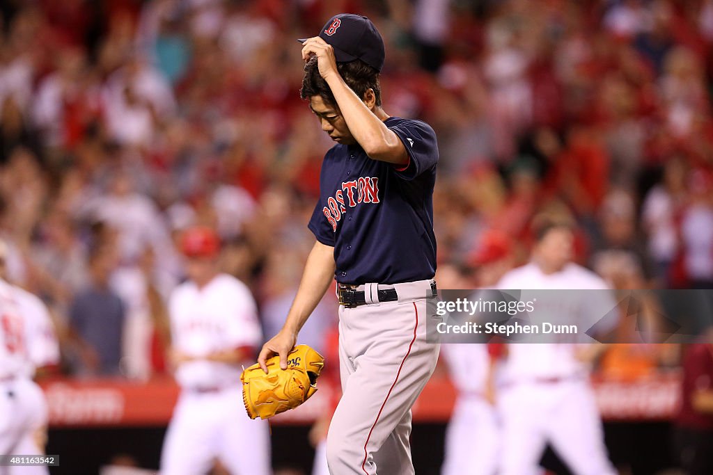 Boston Red Sox v Los Angeles Angels of Anaheim