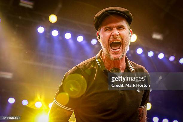 Al Barr of The Dropkick Murphys performs on Day 9 of the RBC Royal Bank Bluesfest on July 17, 2015 in Ottawa, Canada.