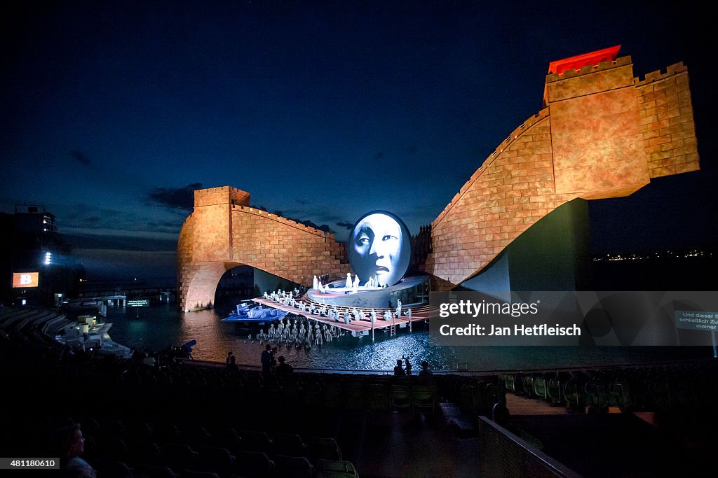 'Turandot' Rehearsal For Bregenz Festival