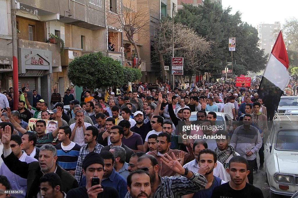Protests After El-Sissi Announces Candidacy
