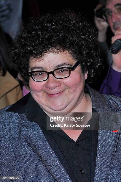 Juliette Noureddine attends the Secours Populaire Francais charity party at the Musee Des Arts Forains on March 28, 2014 in Paris, France.