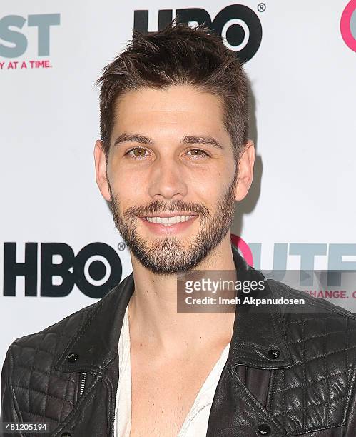 Actor Casey Jon Deidrick attends the premiere of 20th Century Fox's 'Naomi & Ely's No Kiss List' at Outfest's 2015 LGBT Los Angeles Film Festival at...