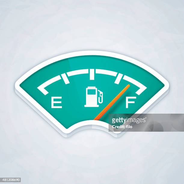 full fuel gauge - gasoline 幅插畫檔、美工圖案、卡通及圖標