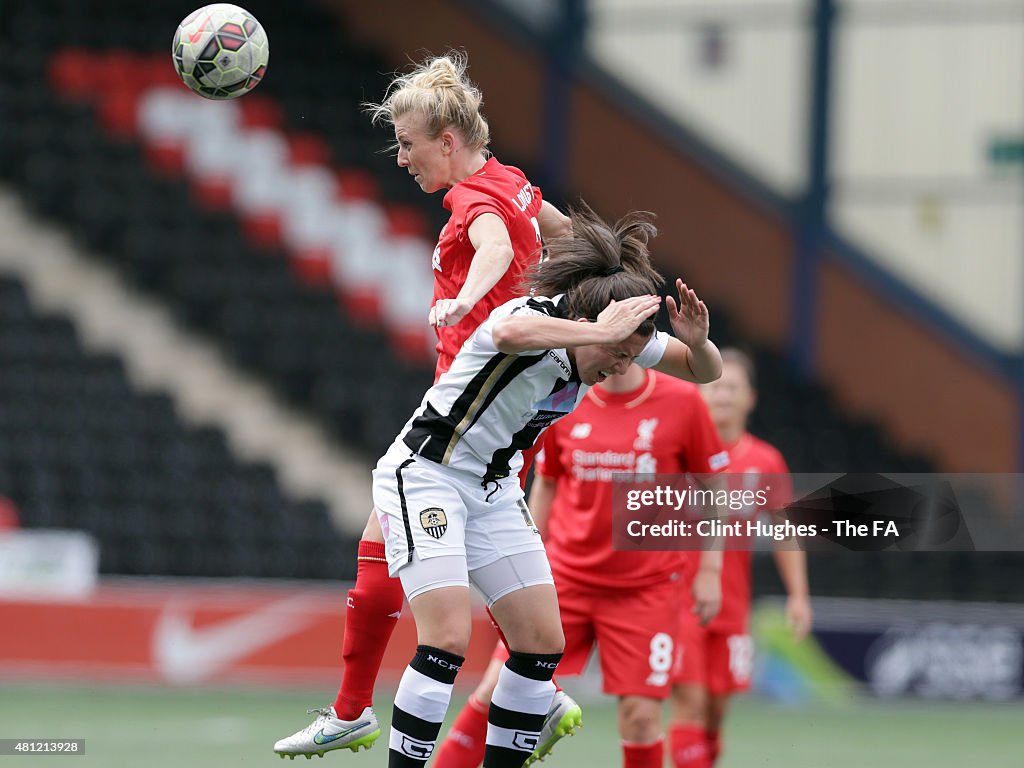 Liverpool Ladies FC v Notts County Ladies FC - FA WSL