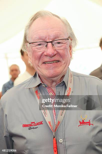 Rauno Aaltonen attends the Chopard brunch during the Ennstal Classic 2015 on July 18, 2015 in Groebming, Austria.