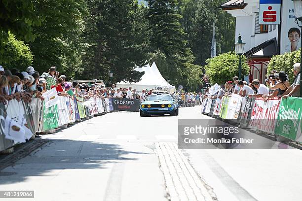Christian Clerici participates at the Ennstal Classic 2015 on July 18, 2015 in Groebming, Austria.