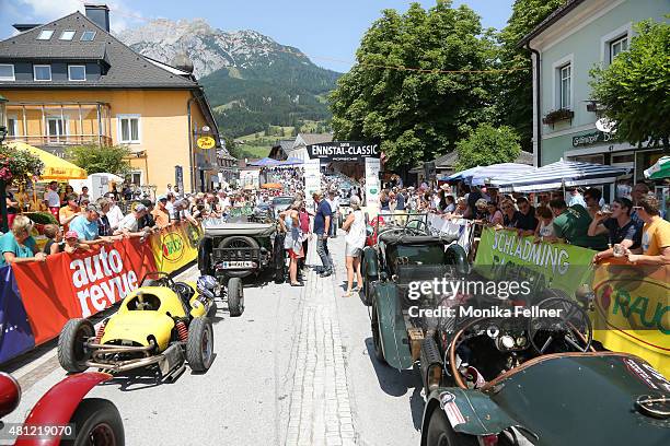 General view at the Ennstal Classic 2015 on July 18, 2015 in Groebming, Austria.