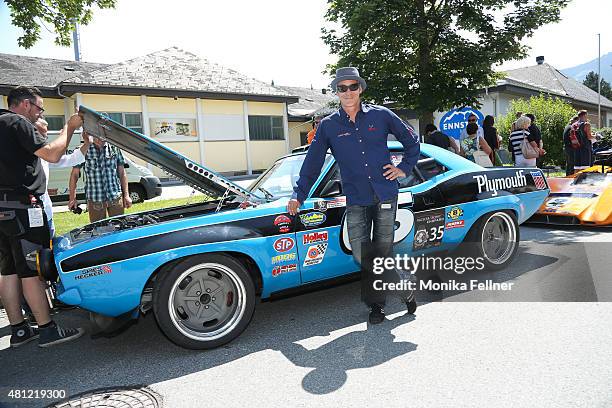 Christian Clerici participates at the Ennstal Classic 2015 on July 18, 2015 in Groebming, Austria.